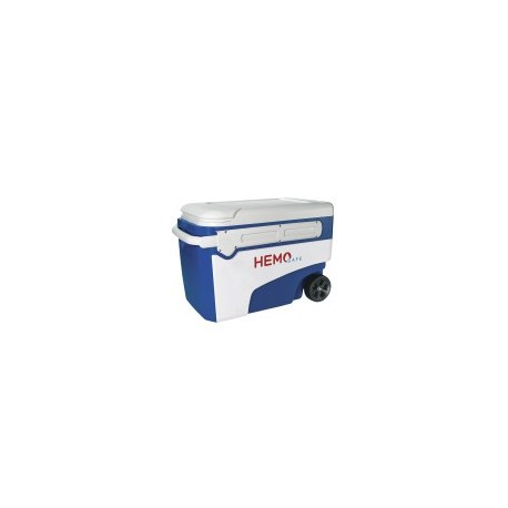Caixa térmica rígida dedicada ao transporte de hemoderivados